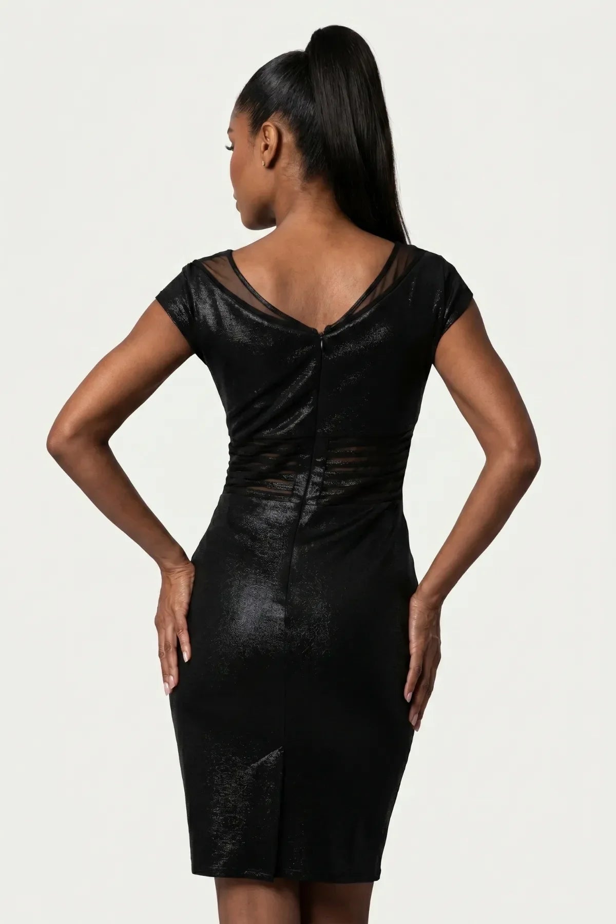Black Short Dress, Morgan