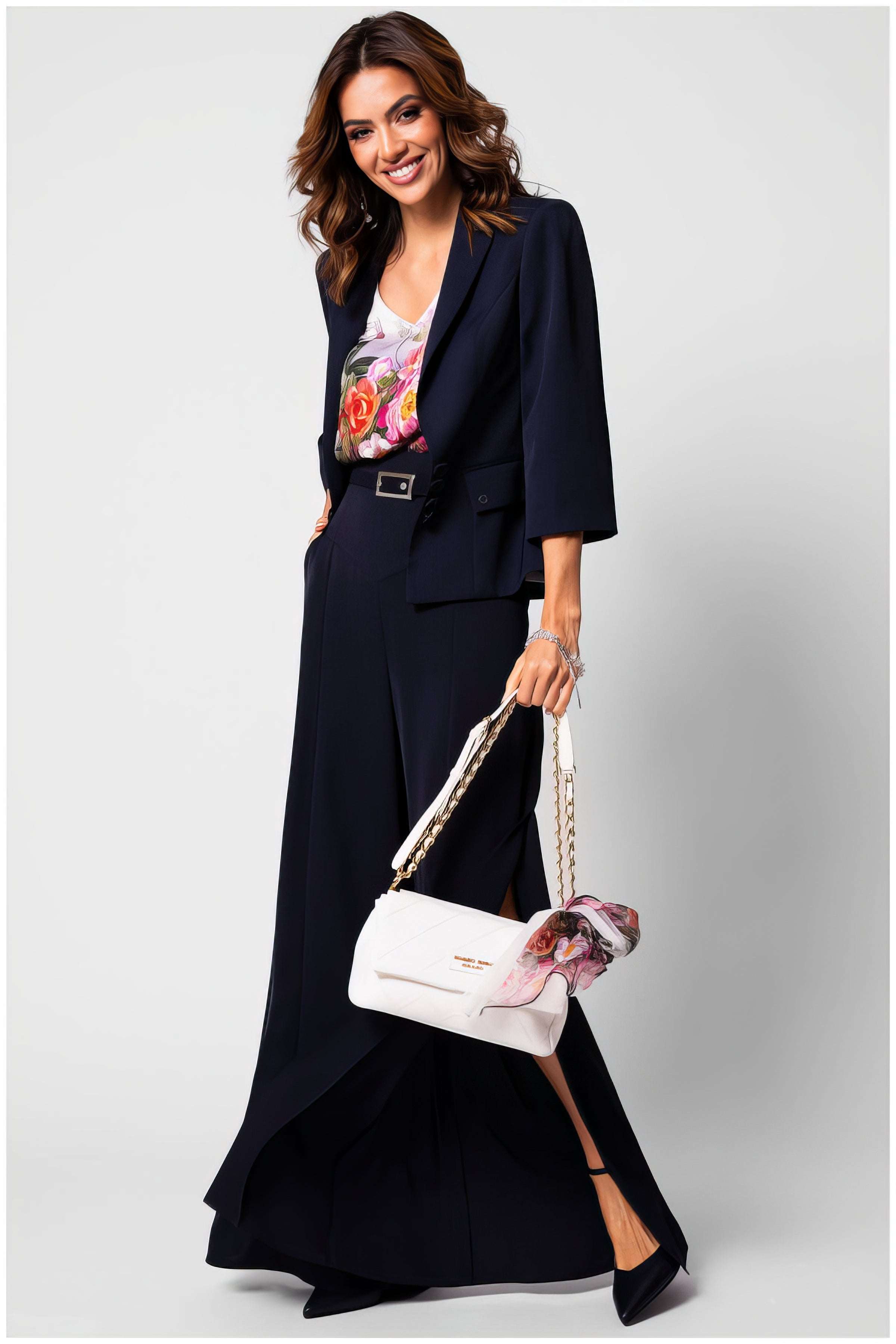Navy Tailored Blazer, Alexa
