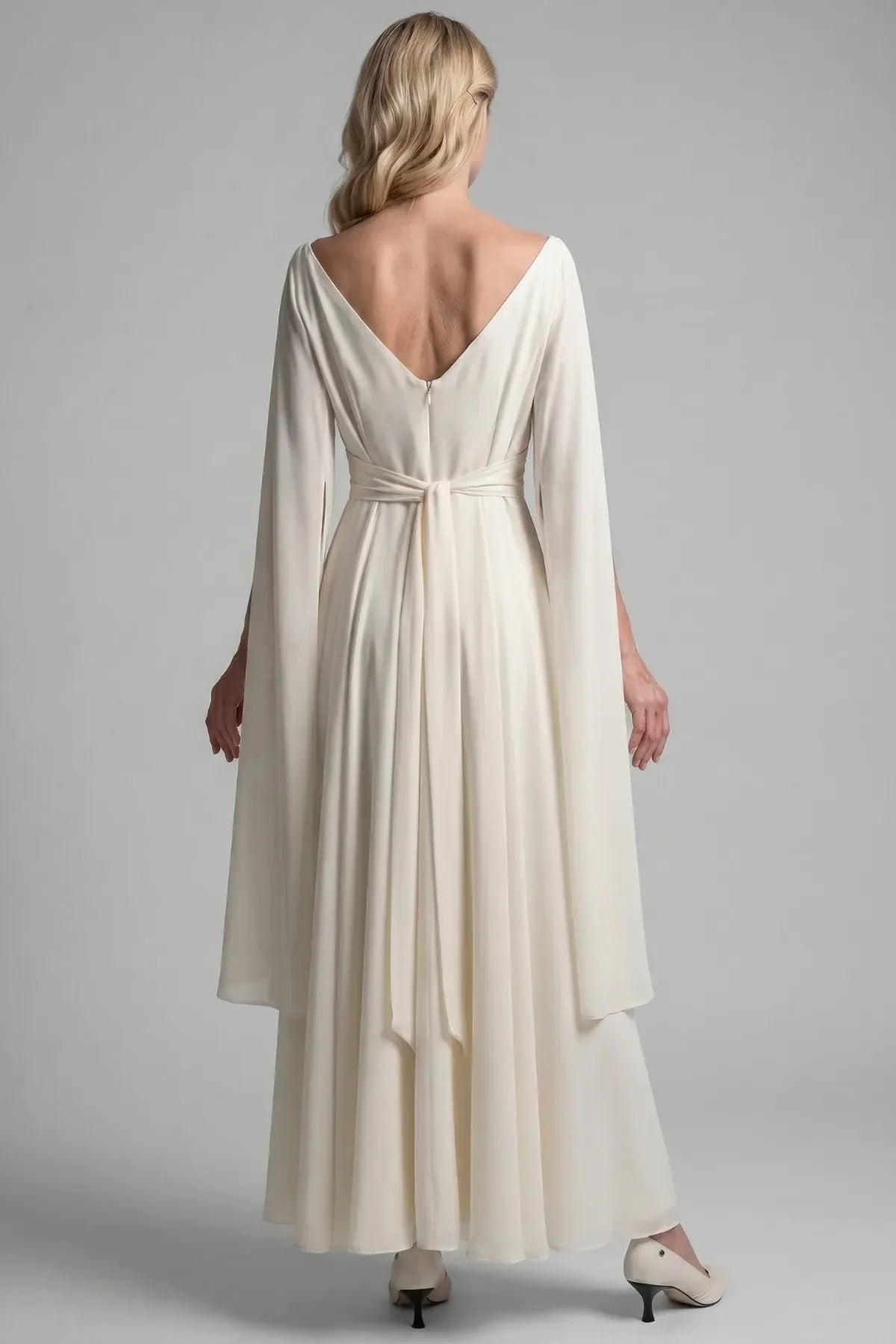 Ivory Maxi Dress, Rebeka