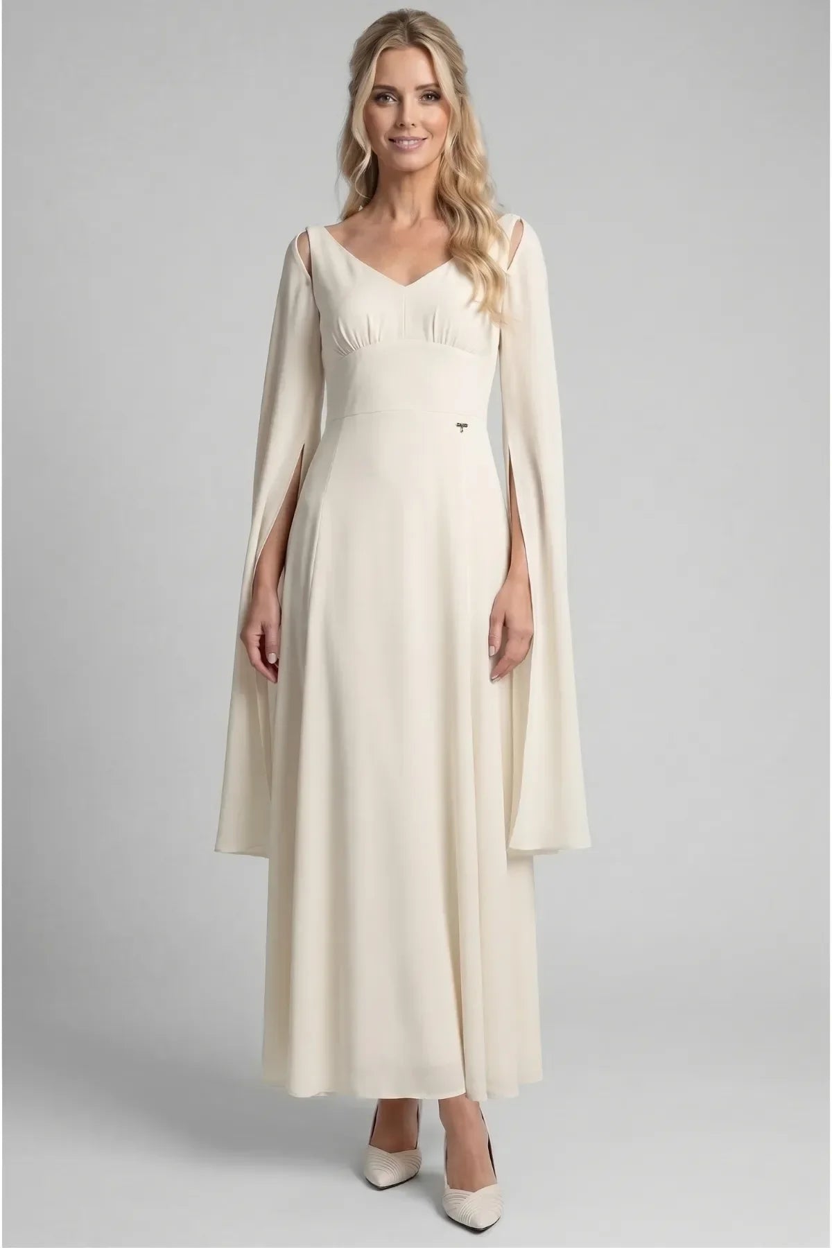 Ivory Maxi Dress, Rebeka
