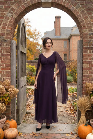 Purple Maxi Dress, Rebeka