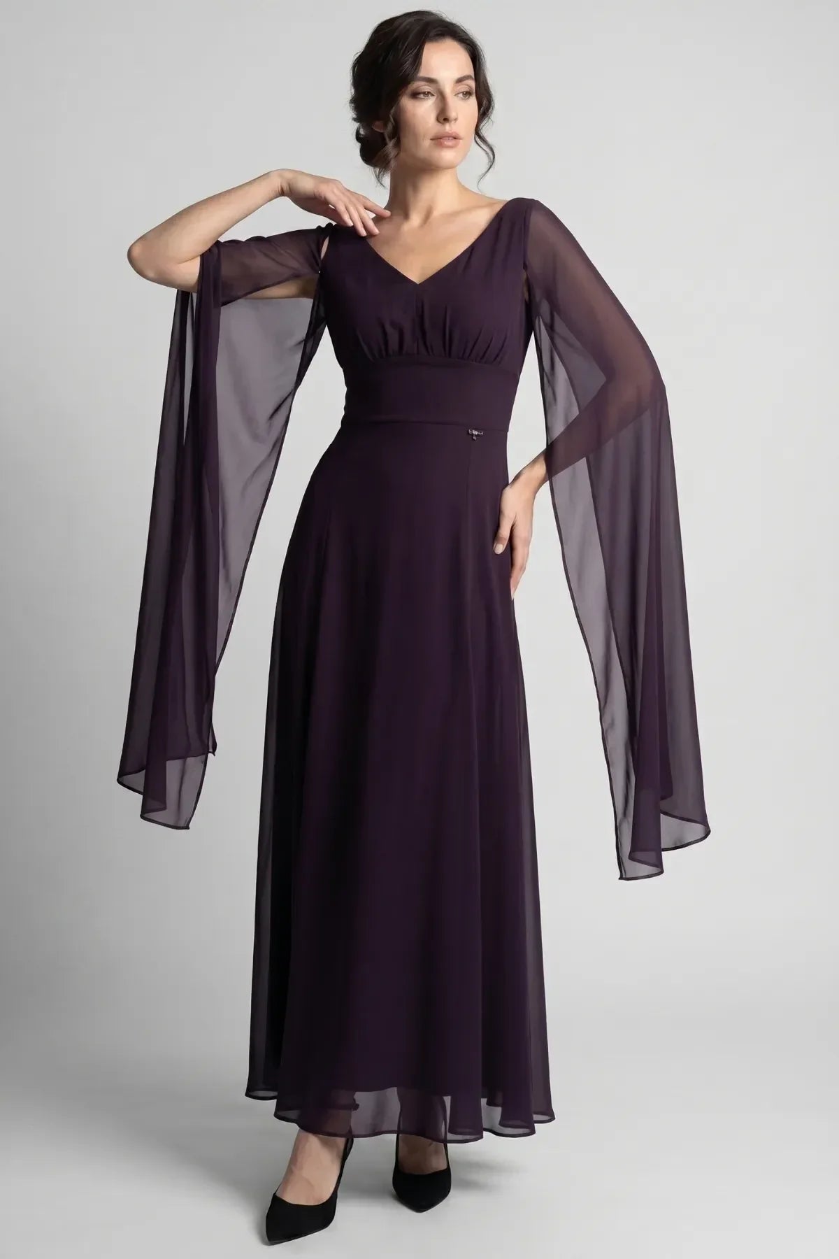 Purple Maxi Dress, Rebeka