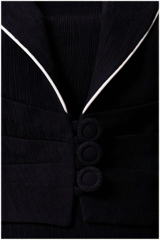 Black Cropped Blazer, Rina