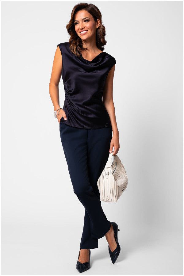 Navy Travel Pants, Teodora
