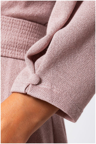 Pink Cotton Midi Dress, Iris