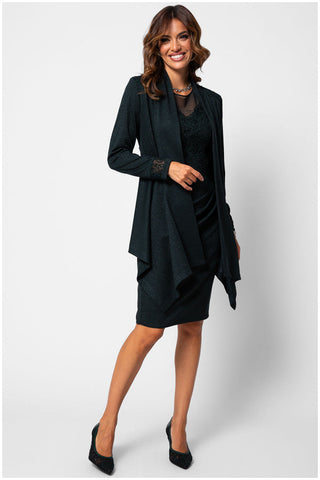 Green Tailored Cardigan, Jody