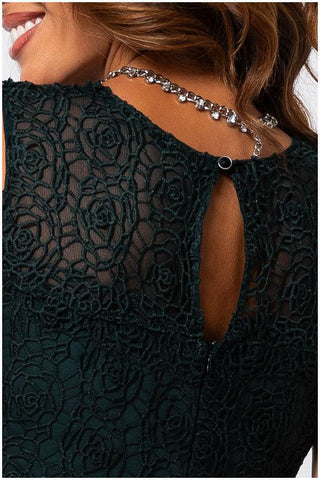 Green Lace Jumpsuit, Jody