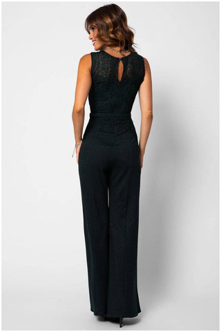 Green Lace Jumpsuit, Jody