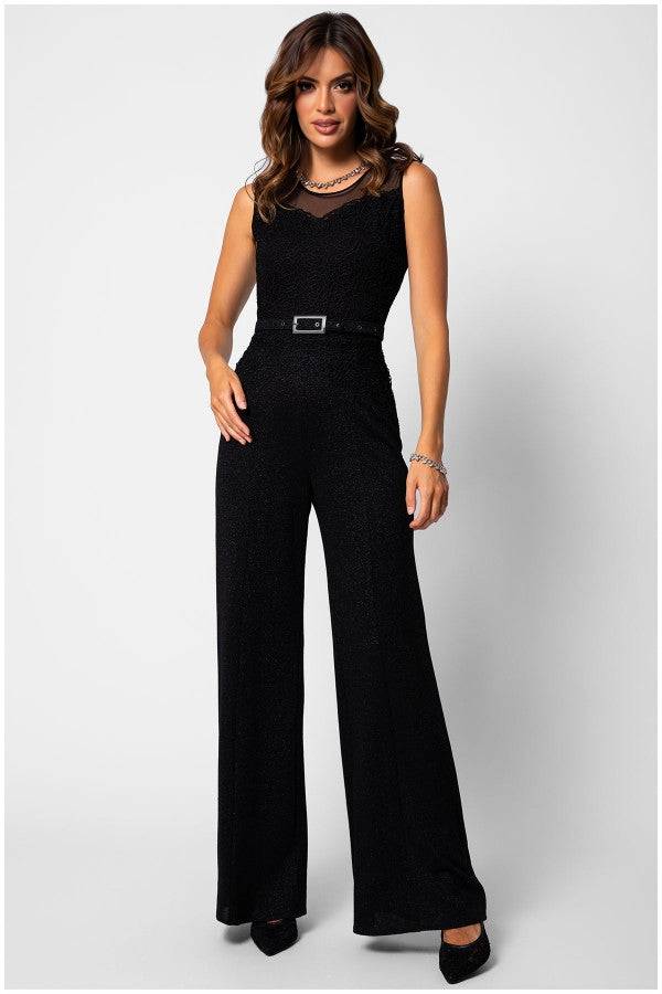Black Lace Jumpsuit, Jody