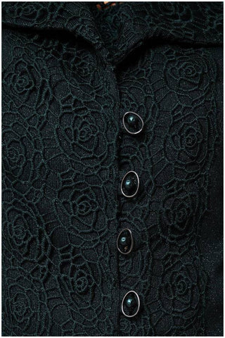 Green Tailored Lace Blazer, Jody