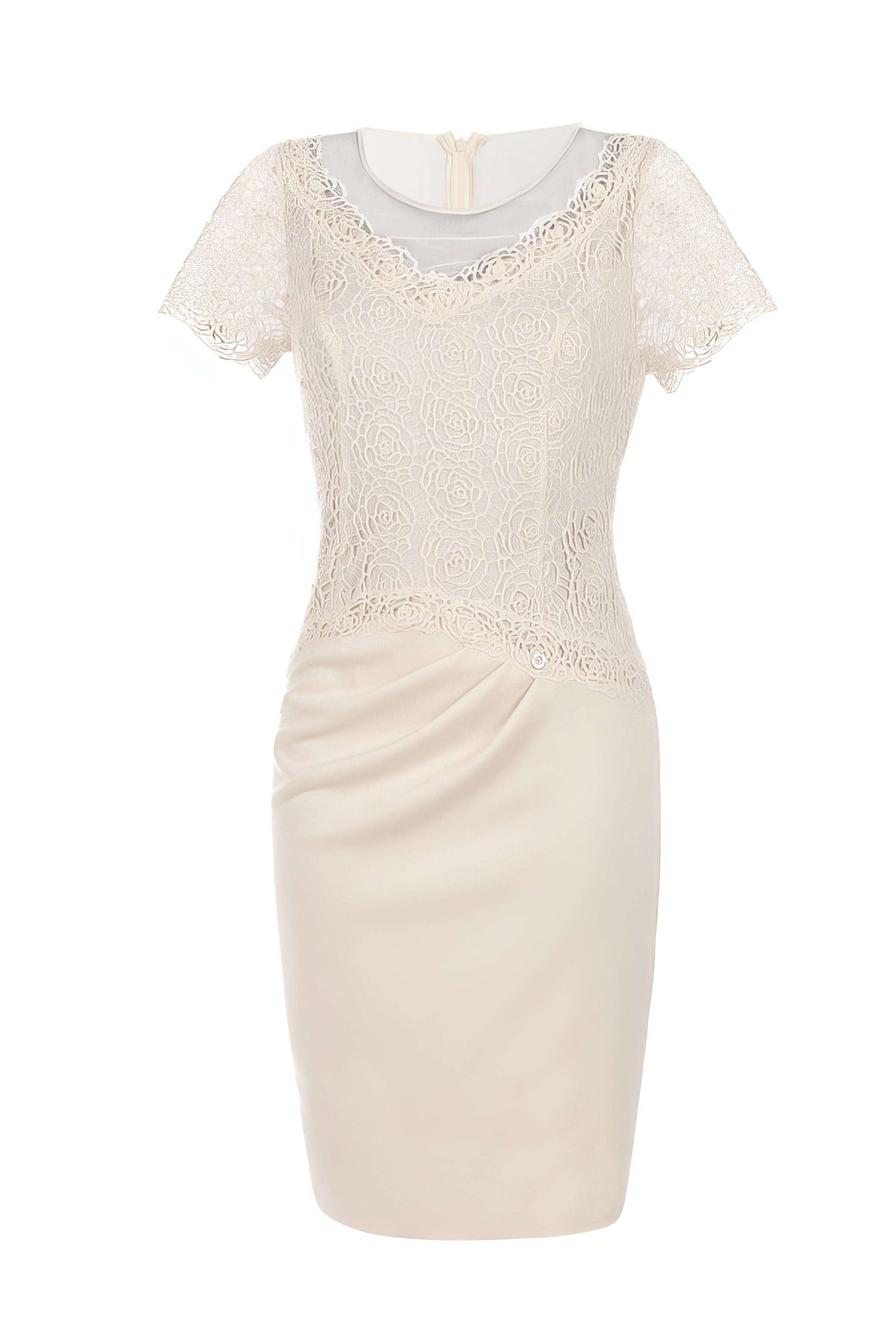 Ivory Lace Cocktail Dress, Jody