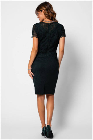 Green Lace Cocktail Dress, Jody