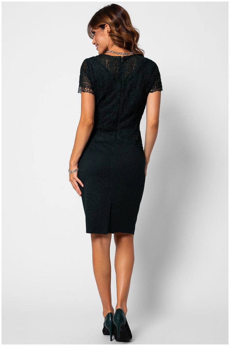 Green Lace Cocktail Dress, Jody
