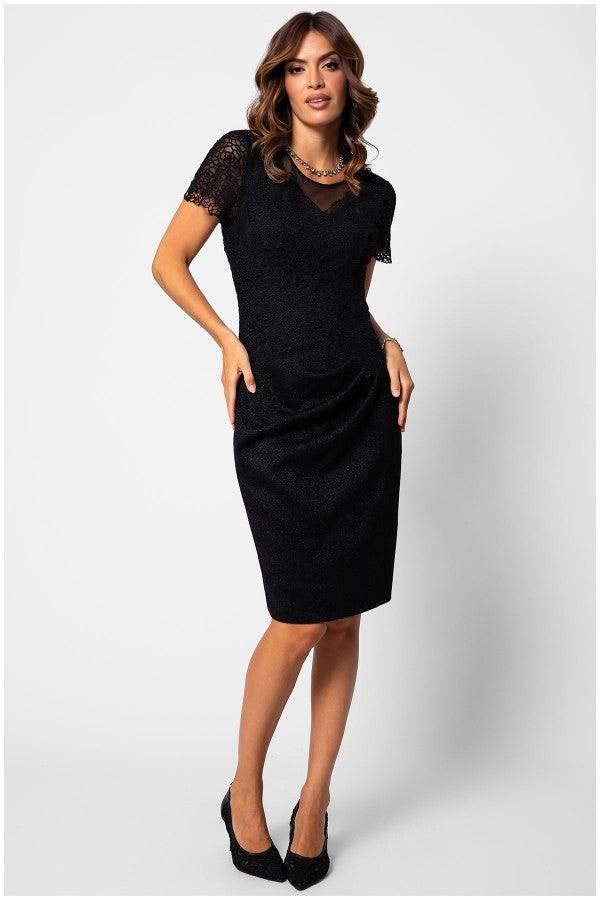 Black Lace Cocktail Dress, Jody