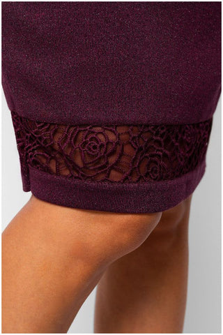 Burgundy Pencil Skirt, Jody