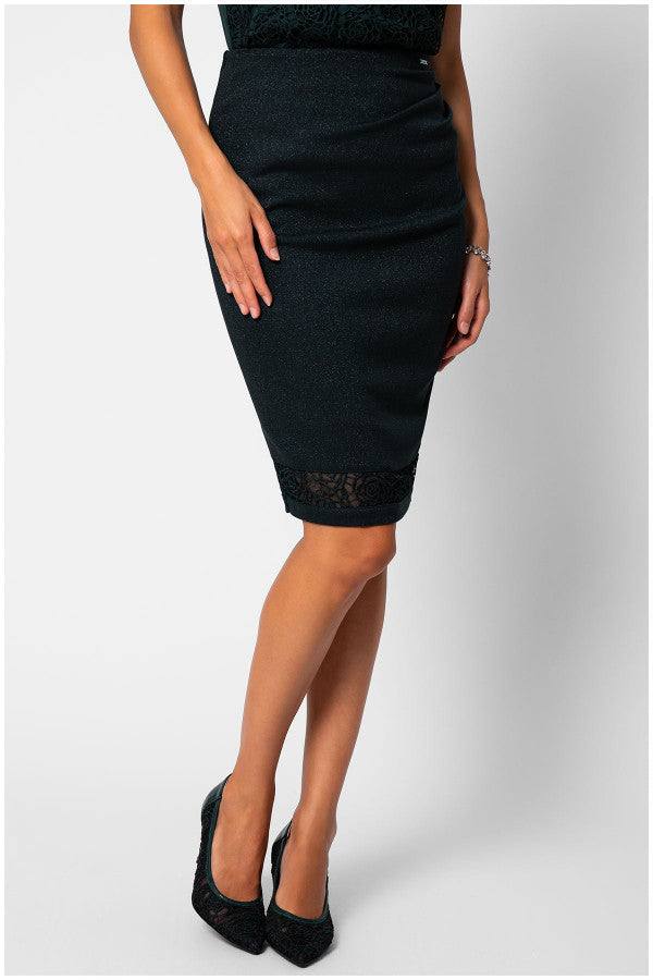 Green Pencil Skirt, Jody