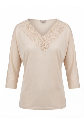 Ivory Elegant Lace Blouse, Jody