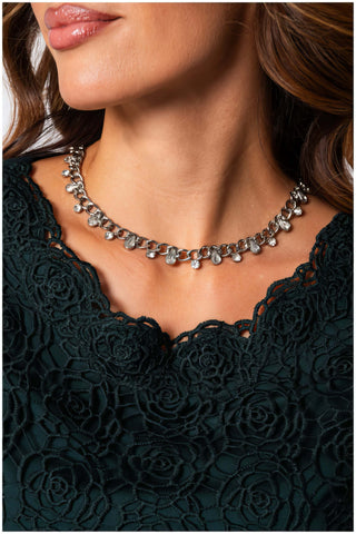 Green Elegant Lace Top, Jody