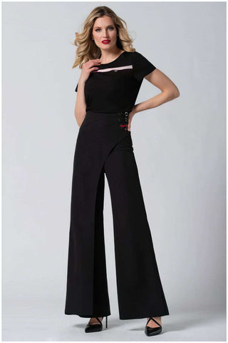 Black Wide Leg Pants, Greta