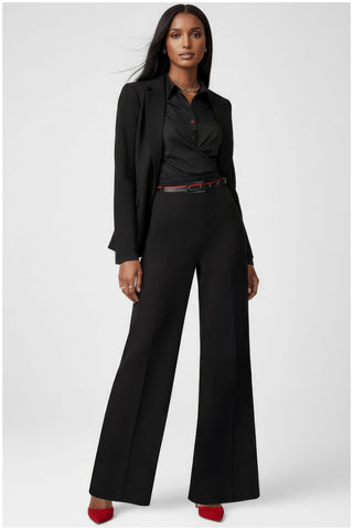 Black Wide Leg Pants, Barbara
