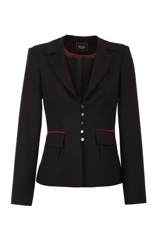 Black Tailored Blazer, Barbara