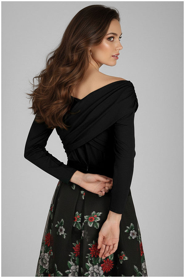 Black Off-Shoulder Top, Donna