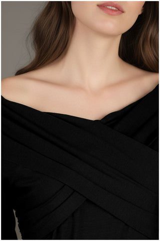 Black Off-Shoulder Top, Donna
