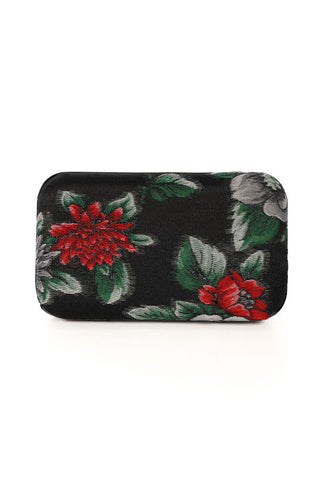 Structured Floral Clutch, Regina