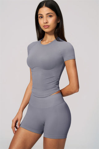 The Velvetine T-shirt Shorts 2-Piece Set