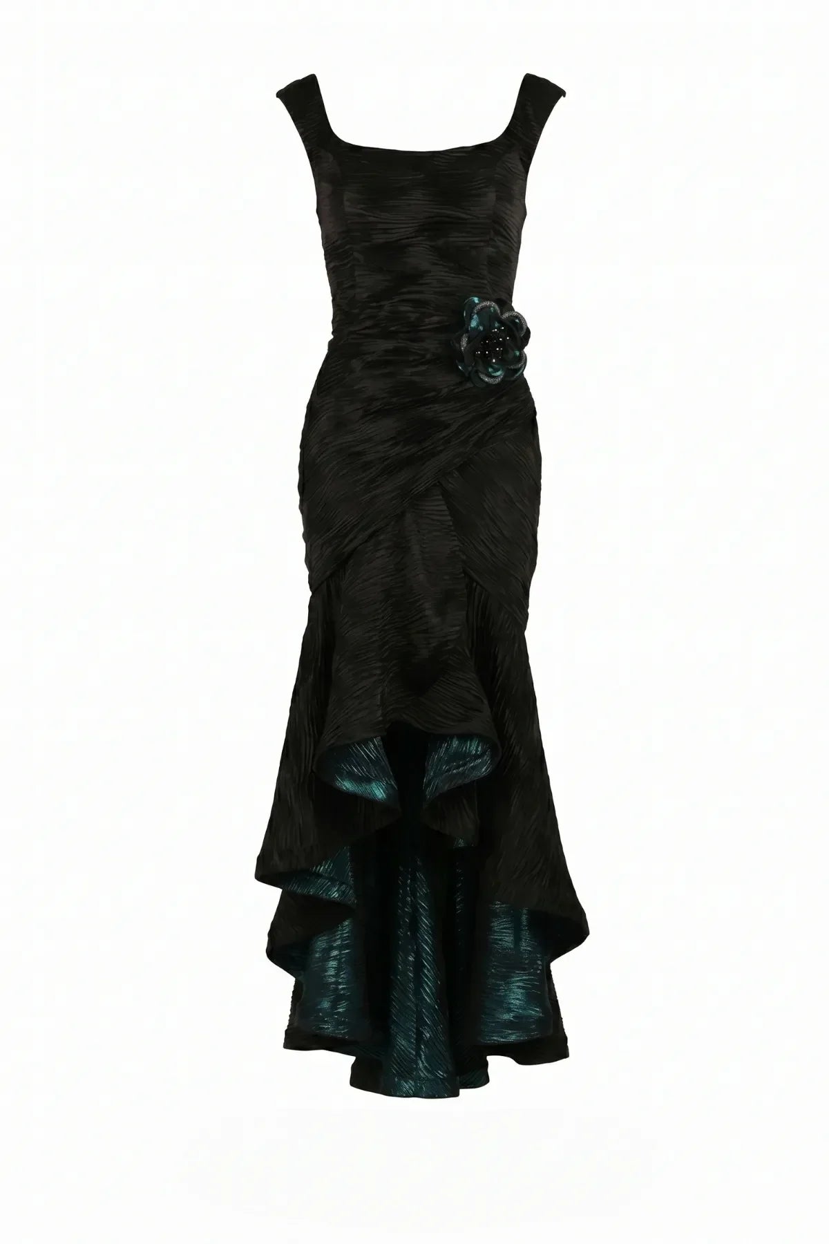 Black High Low Evening Dress, Eli