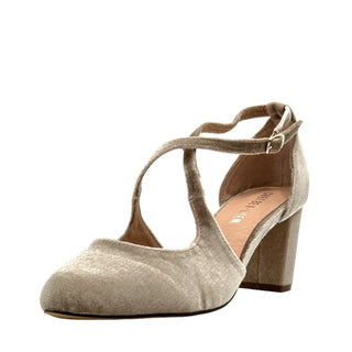 Oren Velvet Mary Jane Heels - Glamourous Grace