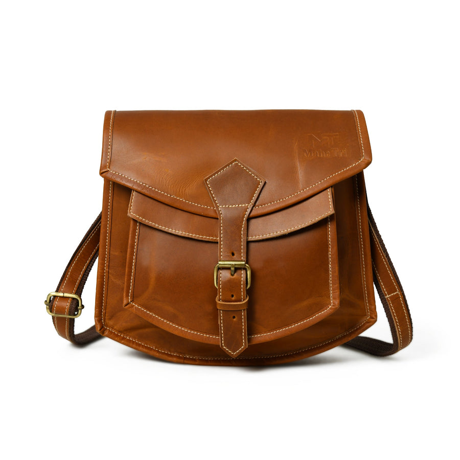Buffalo Leather CrossBody Bag - Glamourous Grace