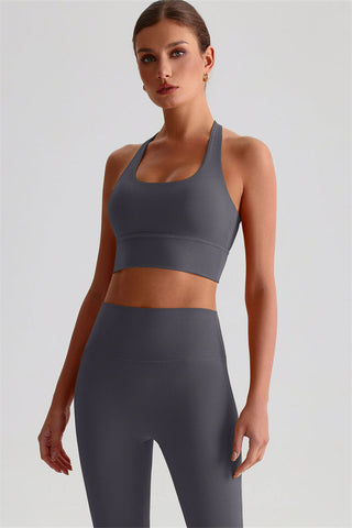 The Brave Sports Bra Flared Leggings 2-Piece Set