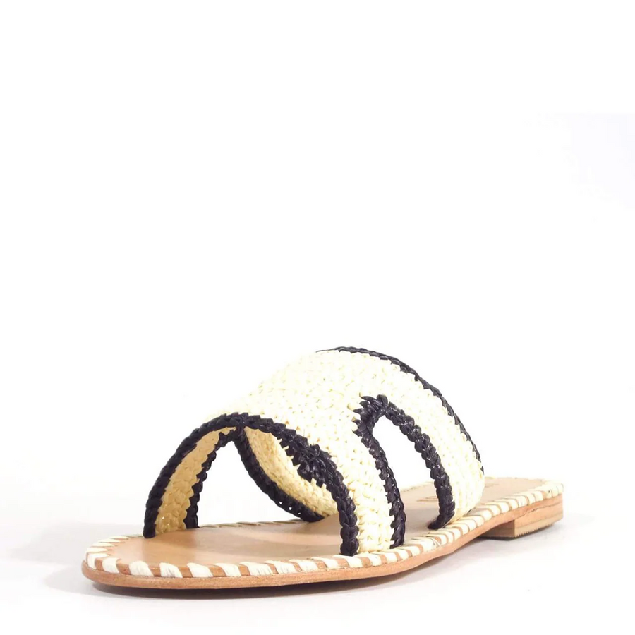 Theo Woven Slides - Glamourous Grace