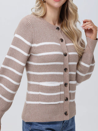 Josie Striped Cardigan