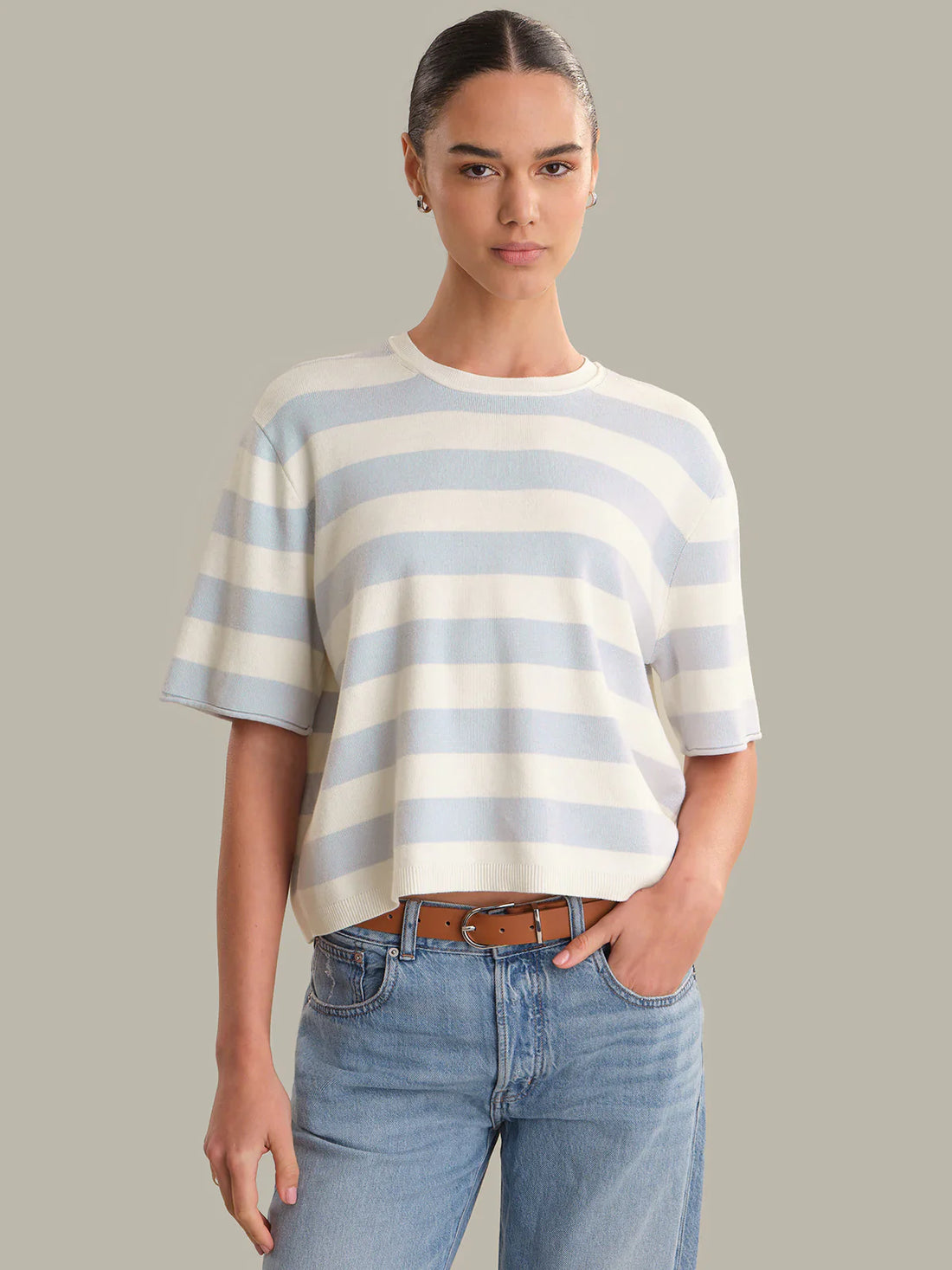 June Cotton Stripe Pullover - Glamourous Grace