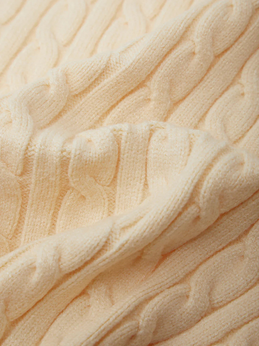 Julianna Cable Knit Crewneck Cardigan - Glamourous Grace
