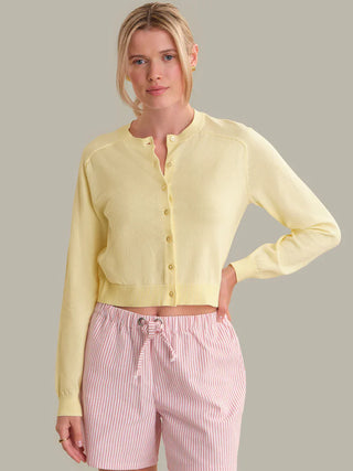 Paloma Lemon Icing Cardigan - Glamourous Grace