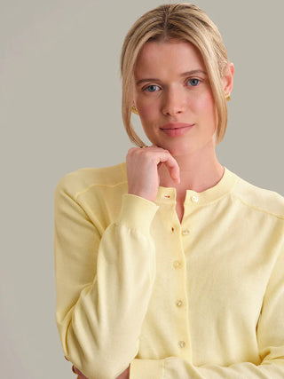 Paloma Lemon Icing Cardigan - Glamourous Grace