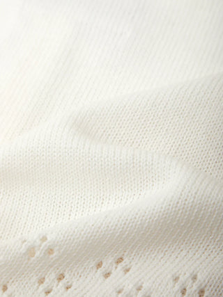 Odette Cropped Puff-Sleeve Cardigan - Glamourous Grace