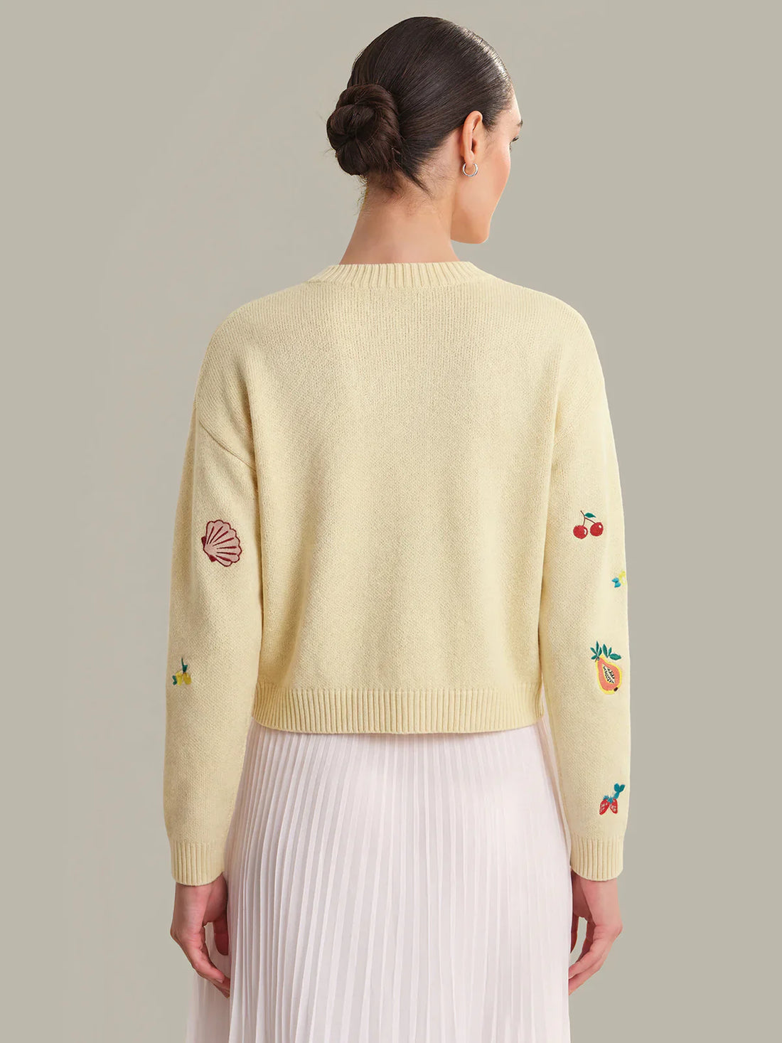Blythe Fruit Embroidered Cardigan