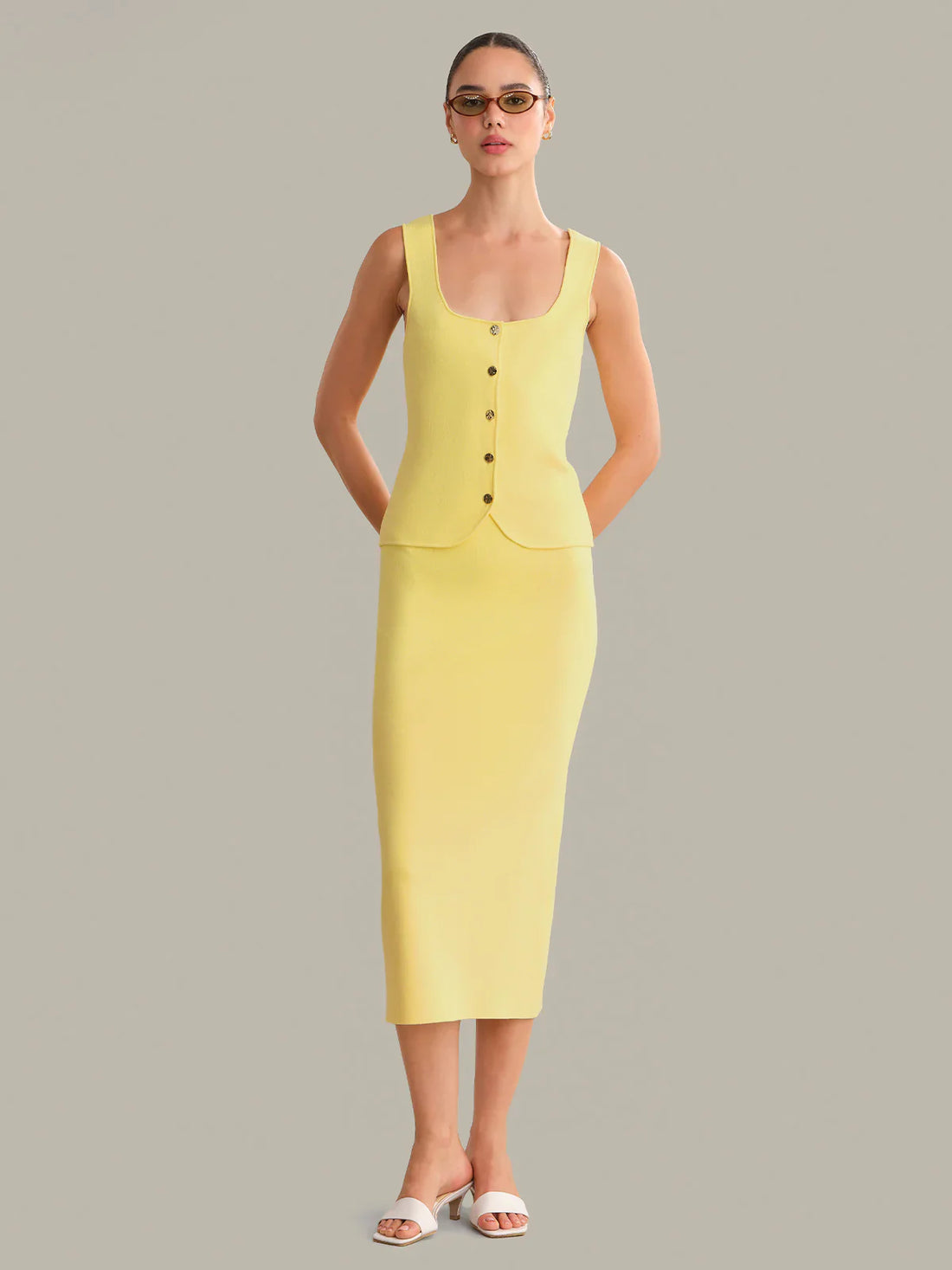 Maria Button Front Corset Top - Glamourous Grace
