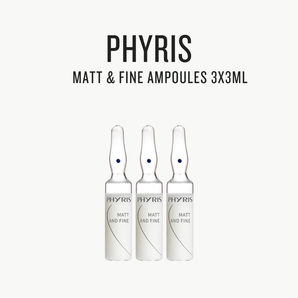 [ PHYRIS ] Matt & Fine Ampoules 3x3ml - Glamourous Grace