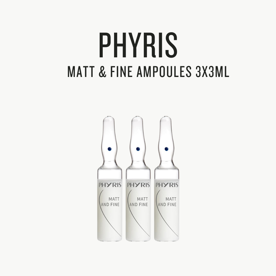 [ PHYRIS ] Matt & Fine Ampoules 3x3ml - Glamourous Grace