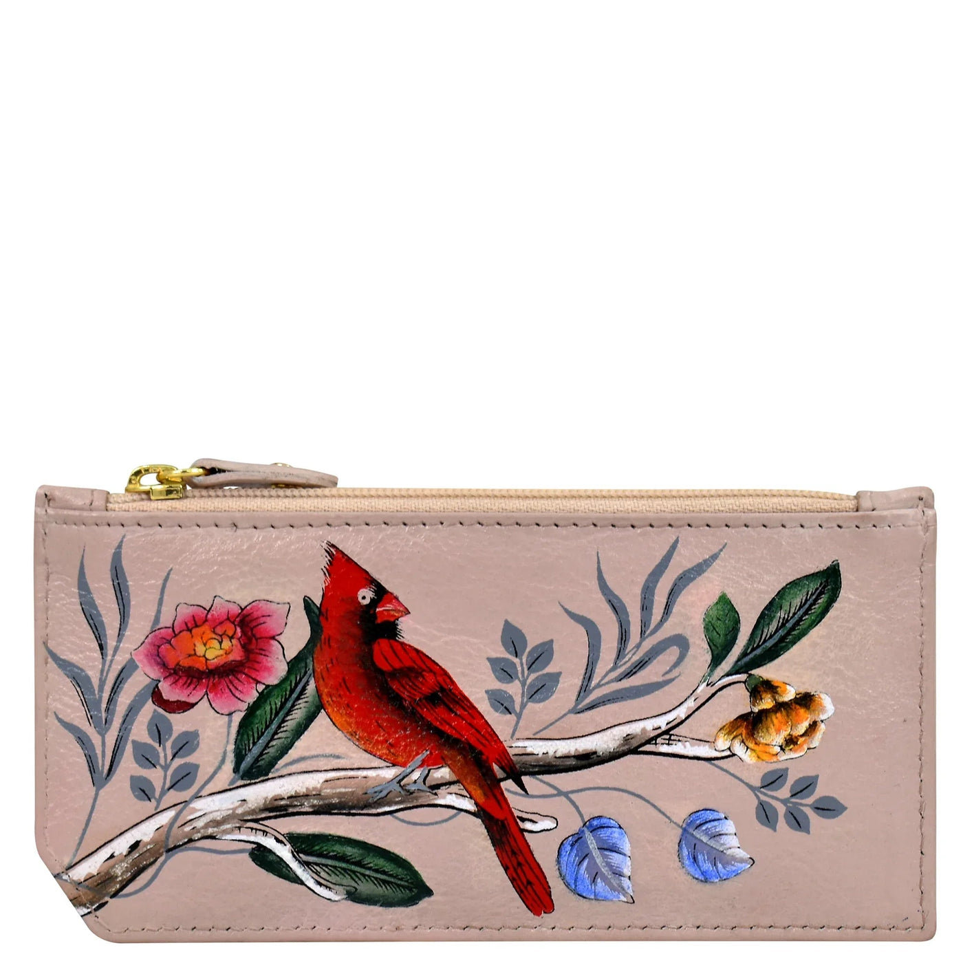 RFID Blocking Card Case with Coin Pouch - 1140 - Glamourous Grace