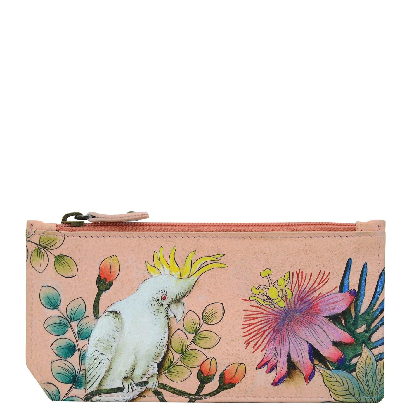 RFID Blocking Card Case with Coin Pouch - 1140 - Glamourous Grace