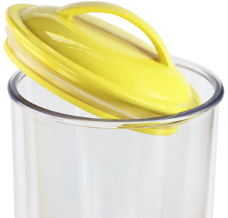 Reston Lloyd Spaghetti/Pasta Acrylic Canister with Air Tight Lid - Lemon