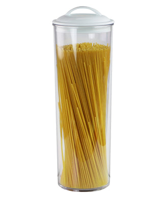 Reston Lloyd Spaghetti/Pasta Acrylic Canister with Air Tight Lid - White