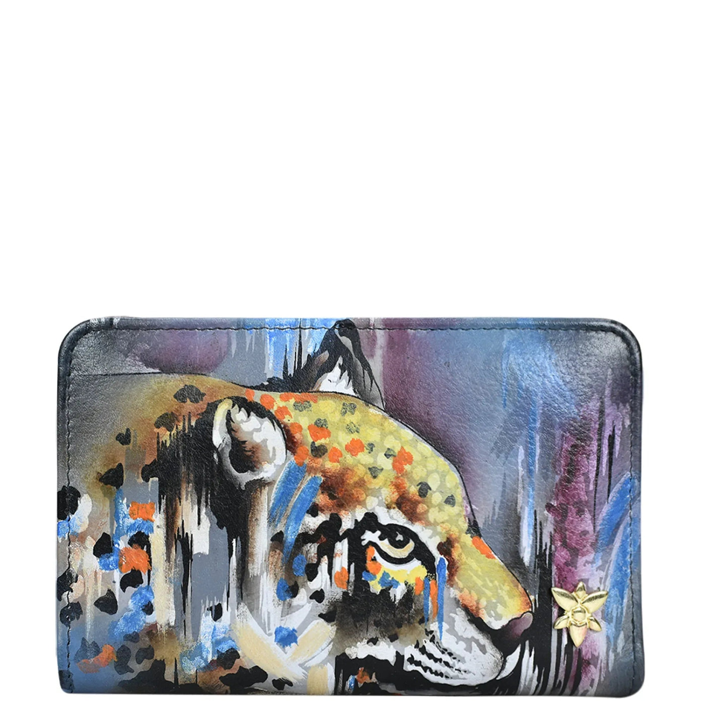 Two-Fold Small Organizer Wallet - 1166 - Glamourous Grace
