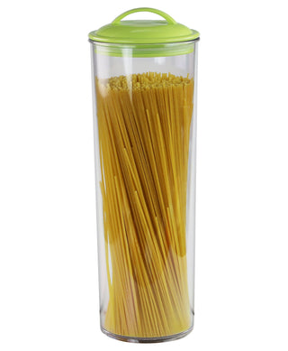 Reston Lloyd Spaghetti/Pasta Acrylic Canister with Air Tight Lid - Lime